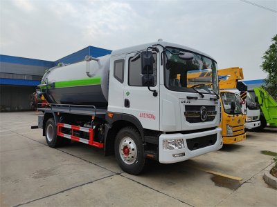 抽吸運(yùn)輸污水淤泥、糞便、沼液罐式車(chē)，國(guó)六排放吸污車(chē)抽吸快、適用面廣